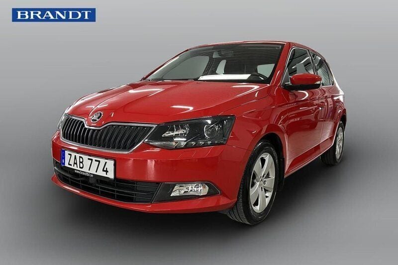 Röd Begagnad 2018 Skoda Fabia Style Halvkombi | 117 900 kr (Bra pris) - Bild 1/4
