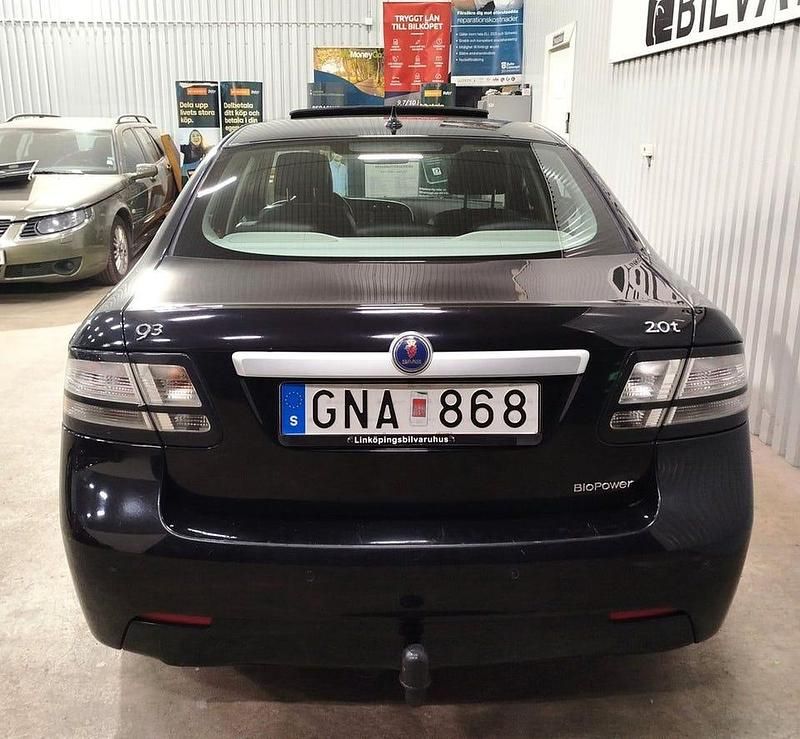 Begagnad Saab 9-3 Vector 175 HK (128 kW) 2008 Svart Sedan