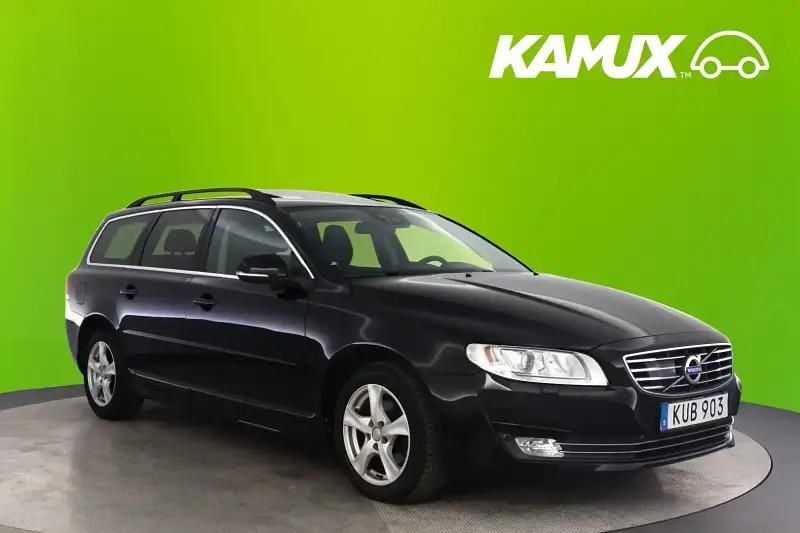 Svart Begagnad 2016 Volvo V70 Kombi | 186 900 kr (Dyr) - Bild 1/4