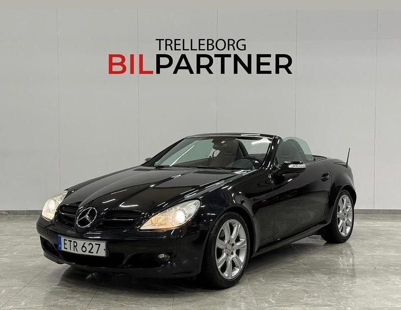 Begagnad Mercedes SLK200 163 HK (119 kW) 2006 Svart Cab