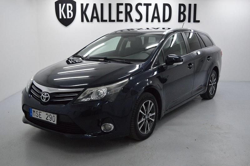 Mörkblå Begagnad 2011 Toyota Avensis Business Edition Kombi | 124 900 kr (Dyr) - Bild 1/4
