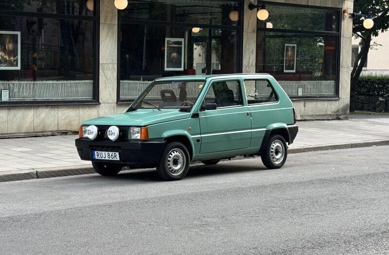 Grön Begagnad 2000 Fiat Panda Halvkombi | 70 000 kr - Bild 1/4