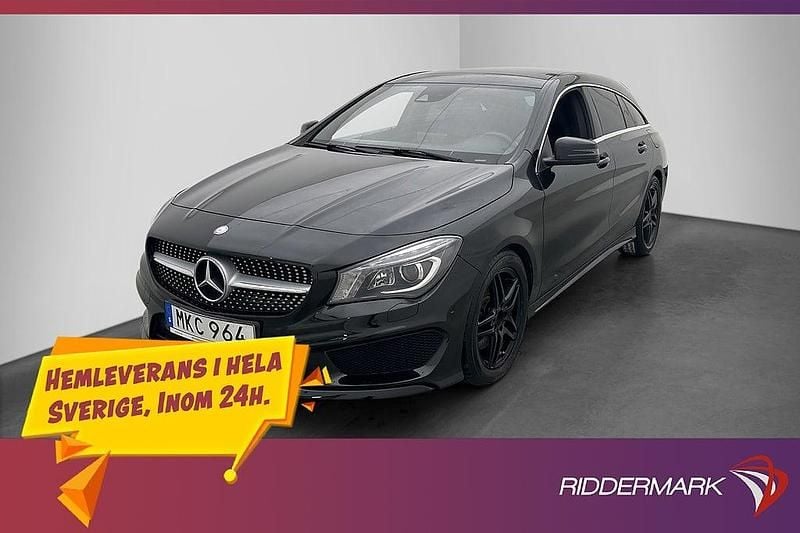 Begagnad Mercedes CLA220 Shooting Brake 2016 Svart Kombi