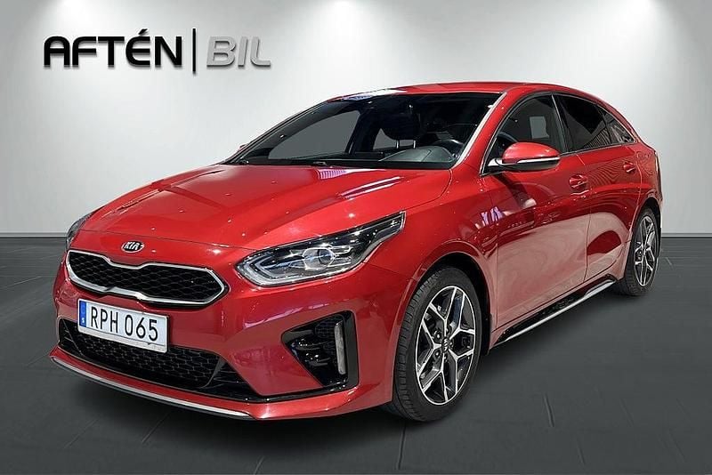 Röd Begagnad 2018 Kia ProCeed GT-Line Halvkombi | 199 900 kr (Marknadspris) - Bild 1/3