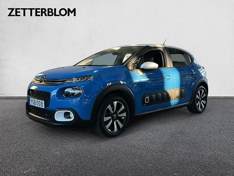 Blå Begagnad 2017 Citroën C3 Kombi | 89 000 kr (Marknadspris) - Bild 1/4