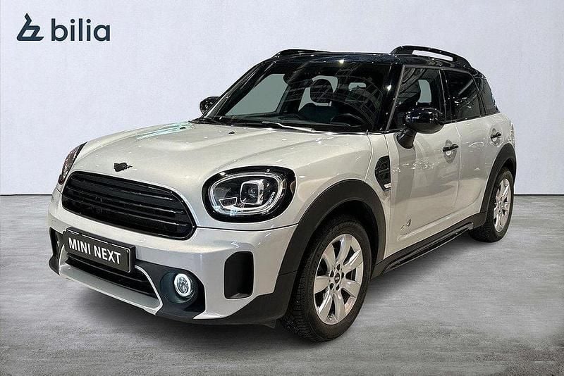 Silver Begagnad 2021 Mini Cooper Countryman Comfort SUV | 294 000 kr (Bra pris) - Bild 1/4