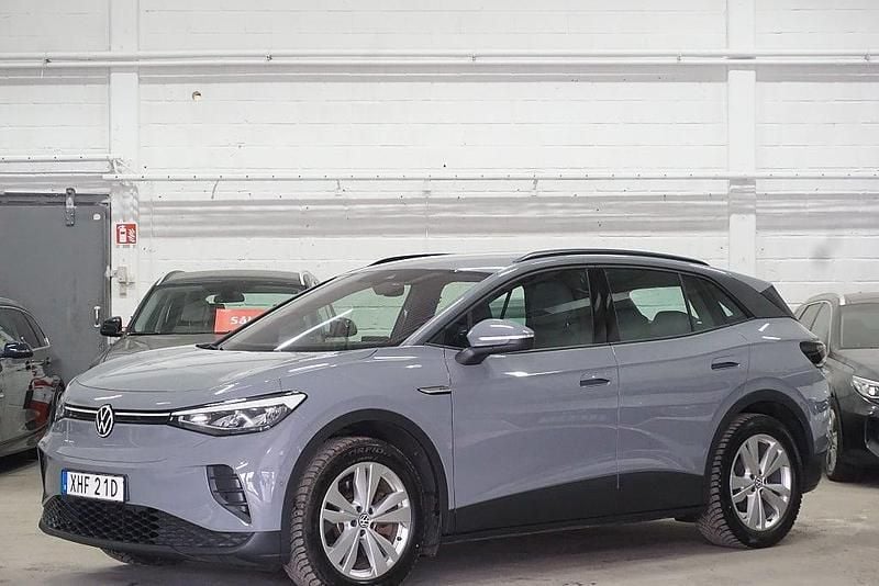 Begagnad VW ID.4 Pro Performance 150 kW (204 HK) 2022 Grå SUV