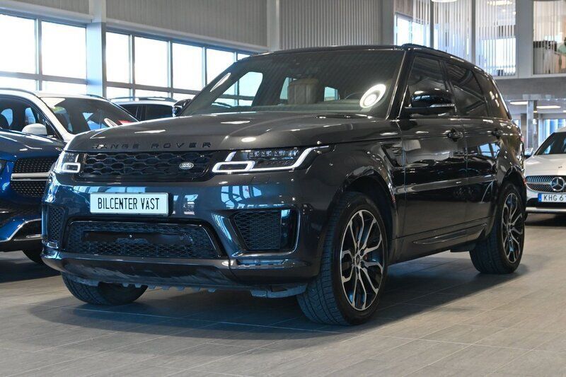 Grå Begagnad 2018 Land Rover Range Rover Sport SVAutobiography SUV | 599 000 kr (Marknadspris) - Bild 1/4