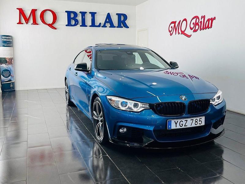 Blå Begagnad 2016 BMW 430 Gran Coupé M Sport Sportkupé | 279 900 kr (Lite dyr) - Bild 1/4