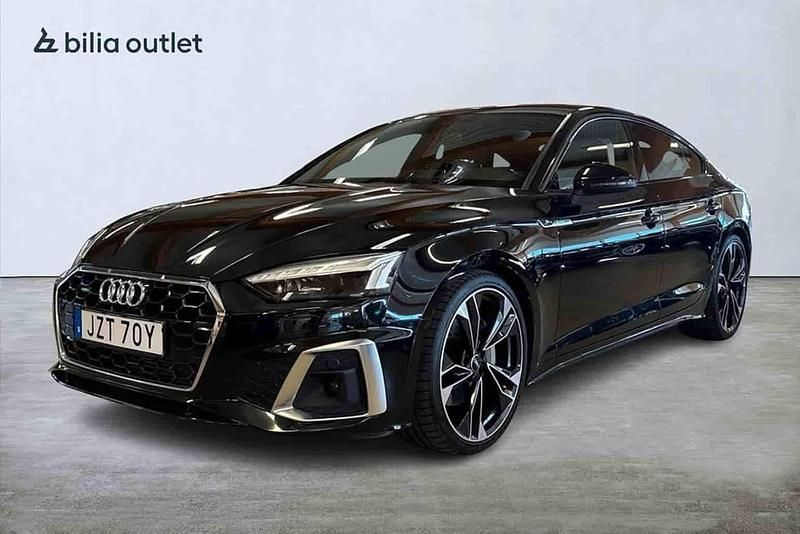 Svart Begagnad 2020 Audi A5 Sportback Halvkombi | 319 900 kr (Dyr) - Bild 1/1