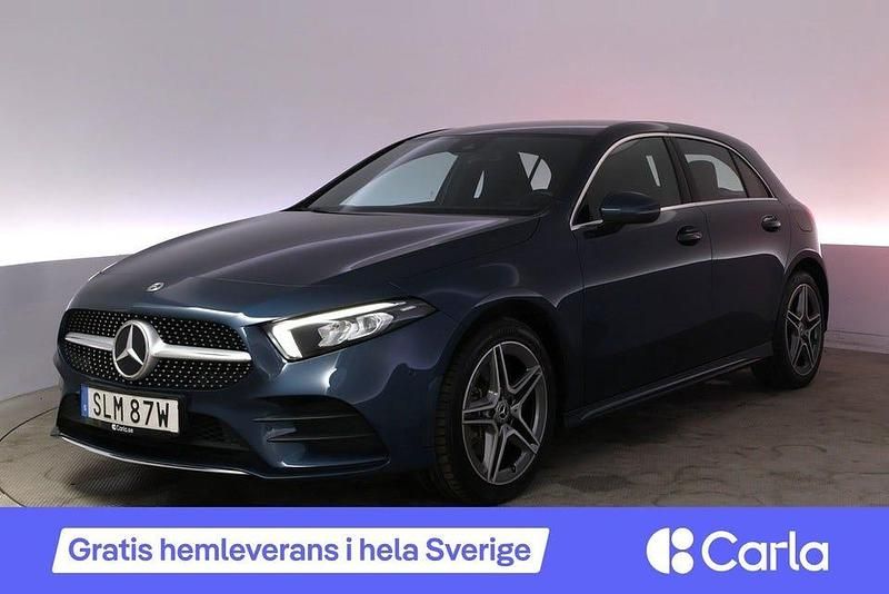 Begagnad Mercedes A250 AMG 218 HK (160 kW) 2023 Blå