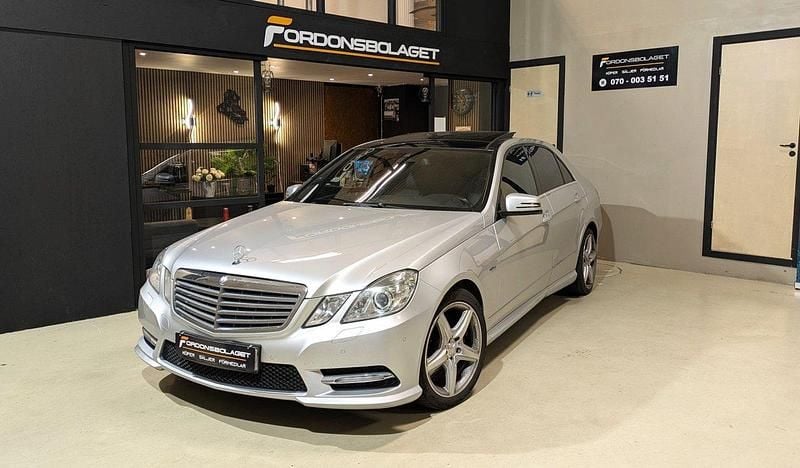 Silver Begagnad 2012 Mercedes E350 AMG Sedan | 134 900 kr (Marknadspris) - Bild 1/4