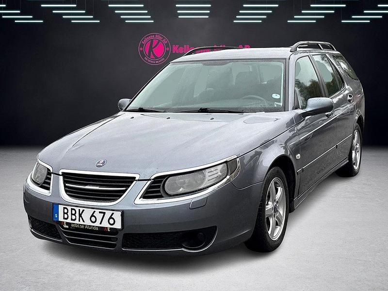 Ljusbrun Begagnad 2006 Saab 9-5 Linear Kombi | 24 900 kr (Dyr) - Bild 1/4