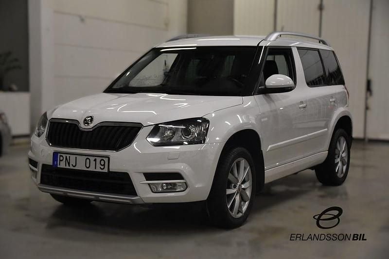 Vit Begagnad 2013 Skoda Yeti SUV | 109 900 kr (Lite dyr) - Bild 1/4