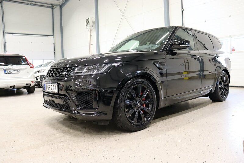 Svart Begagnad 2019 Land Rover Range Rover Sport HSE SUV | 729 800 kr (Dyr) - Bild 1/4