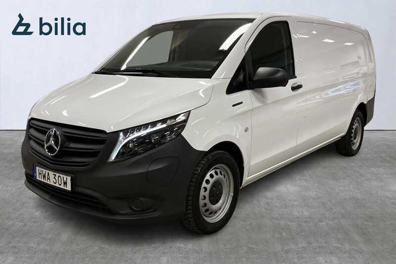 Vit Begagnad 2023 Mercedes e-Vito Minibuss | 448 750 kr (Bra pris) - Bild 1/4