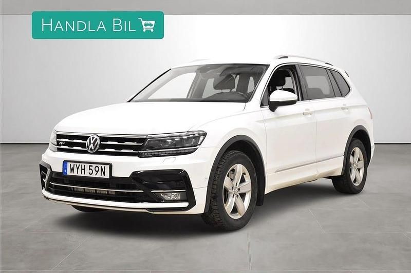 Begagnad VW Tiguan Allspace R-line 200 HK (147 kW) 2019 Vit SUV