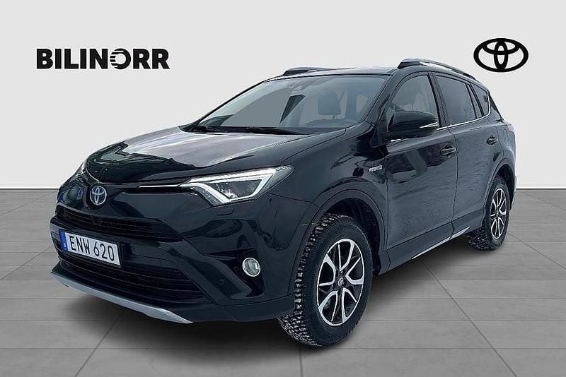 Svart Begagnad 2017 Toyota RAV4 Hybrid Executive SUV | 249 900 kr (Marknadspris) - Bild 1/3