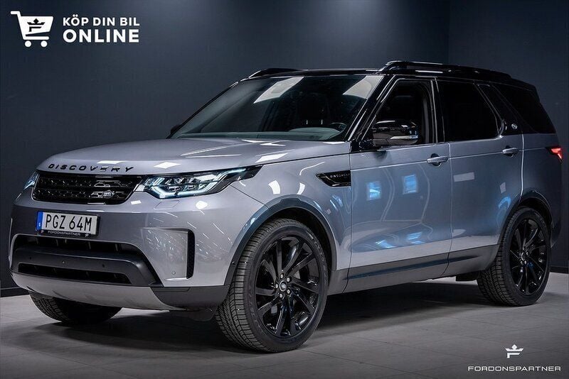 Grå Begagnad 2019 Land Rover Discovery 5 HSE SUV | 489 800 kr (Lite dyr) - Bild 1/4