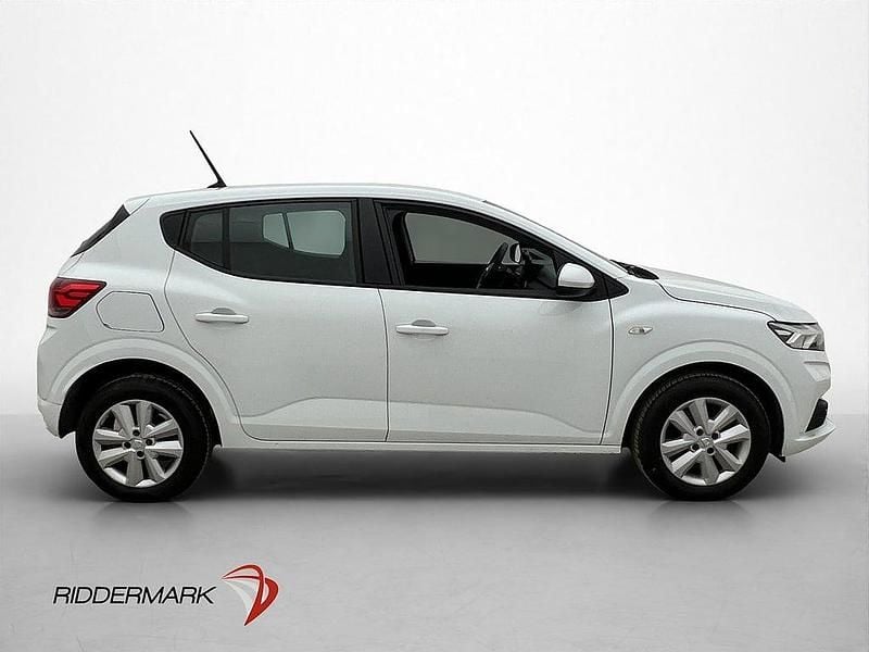 Begagnad Dacia Sandero Comfort 91 HK (66 kW) 2022 Vit Halvkombi