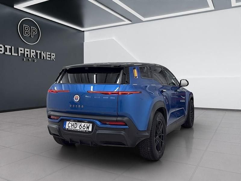 Begagnad Fisker Ocean Extreme 419 kW (571 HK) 2023 Blå SUV