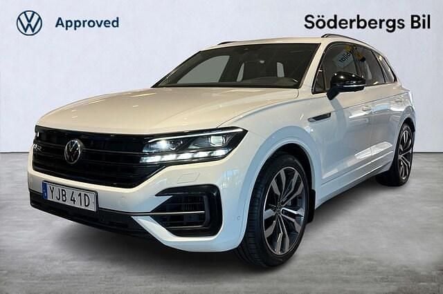 Vit Begagnad 2022 VW Touareg R SUV | 644 900 kr (Superpris) - Bild 1/4