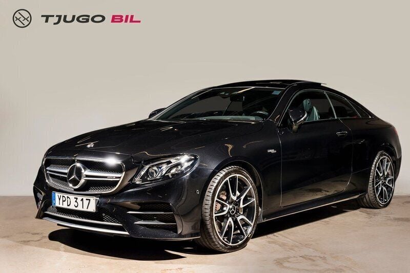 Begagnad Mercedes E53 AMG AMG 436 HK (320 kW) 2018 Svart Sportkupé