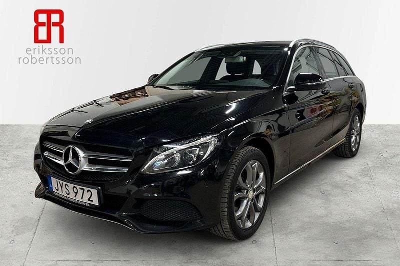 Svart Begagnad 2016 Mercedes C220 Kombi | 229 900 kr (Marknadspris) - Bild 1/4