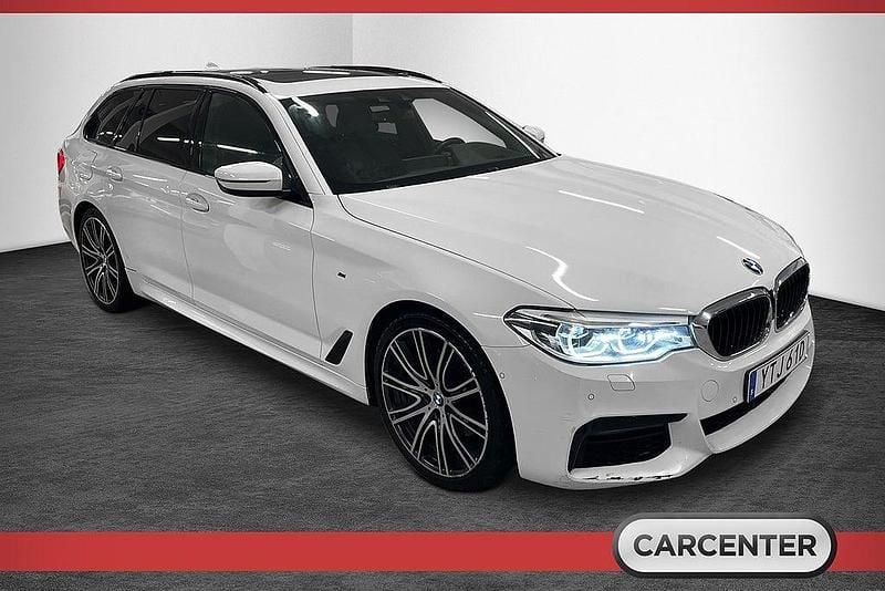 Begagnad BMW 530 M Sport 265 HK (194 kW) 2019 Vit Kombi