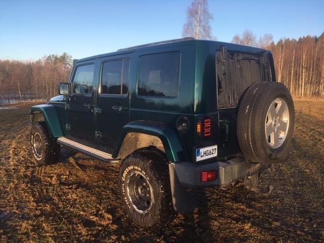 Såld Jeep Wrangler JK 2,8crd, begagnad 2008, 16 000 mil i