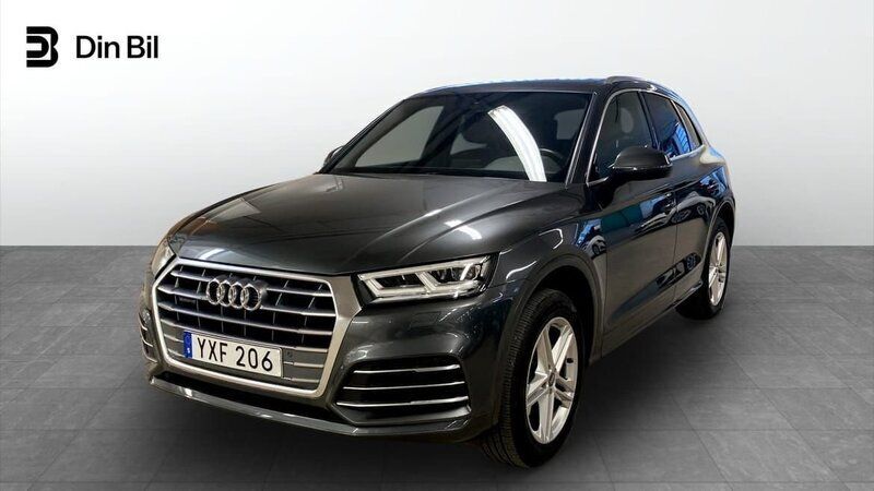 Grå Begagnad 2018 Audi Q5 S-Line SUV | 319 900 kr (Bra pris) - Bild 1/4