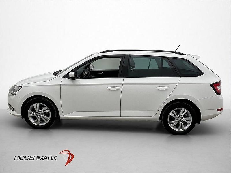 Begagnad Skoda Fabia Style 95 HK (69 kW) 2018 Vit Kombi