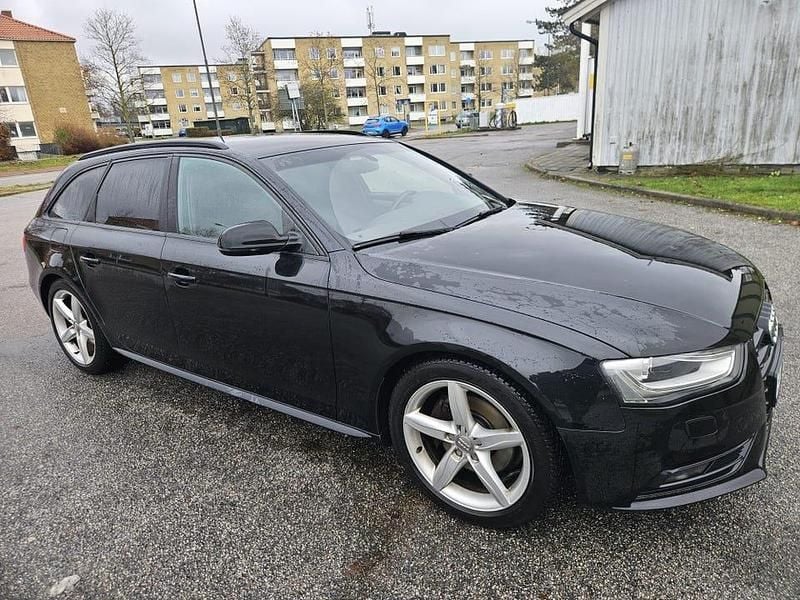 Svart Begagnad 2013 Audi A4 Kombi | 107 000 kr (Marknadspris) - Bild 1/4