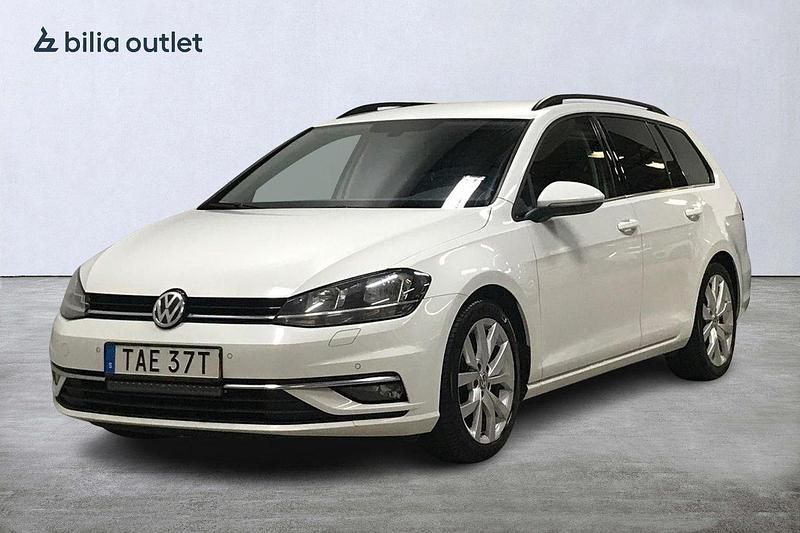 Vit Begagnad 2020 VW Golf VII GT Kombi | 179 900 kr (Marknadspris) - Bild 1/3