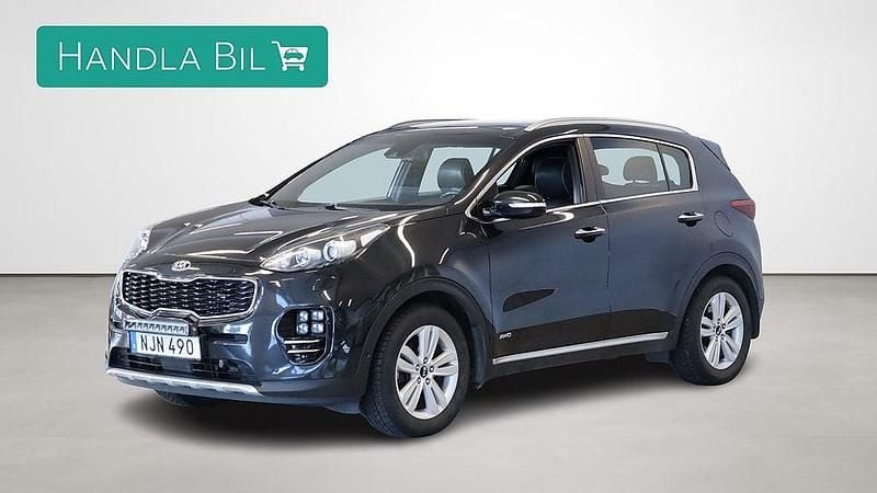 Svart Begagnad 2016 Kia Sportage GT-Line SUV | 174 900 kr (Marknadspris) - Bild 1/4