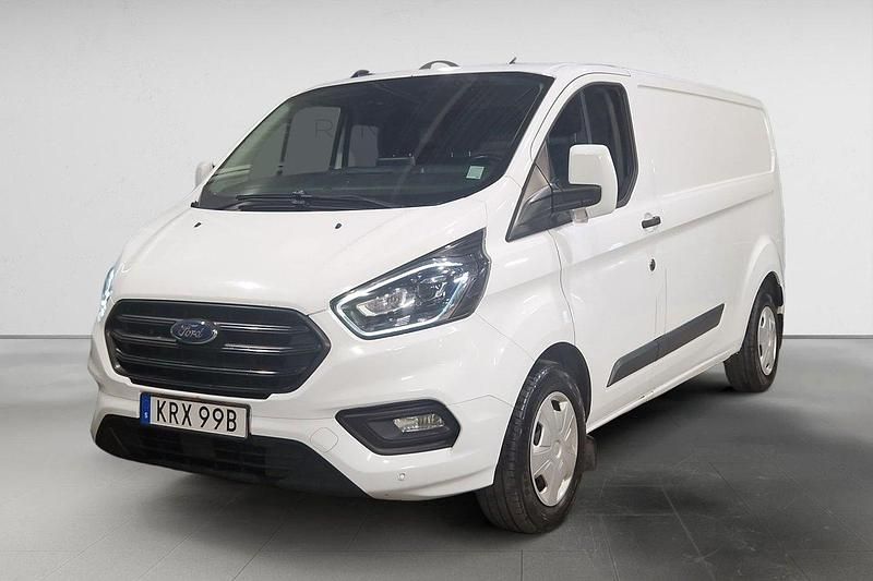 Vit Begagnad 2020 Ford Transit Custom Van | 219 900 kr (Marknadspris) - Bild 1/3