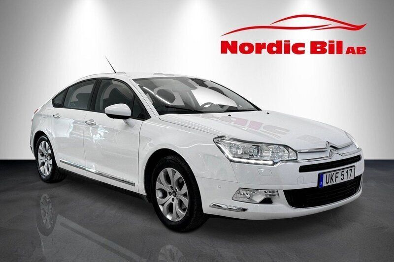 Vit Begagnad 2015 Citroën C5 Sedan | 69 900 kr - Bild 1/4