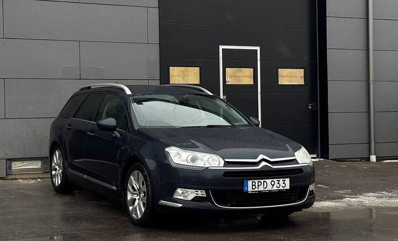 Begagnad Citroën C5 204 HK (150 kW) 2014 Blå Kombi