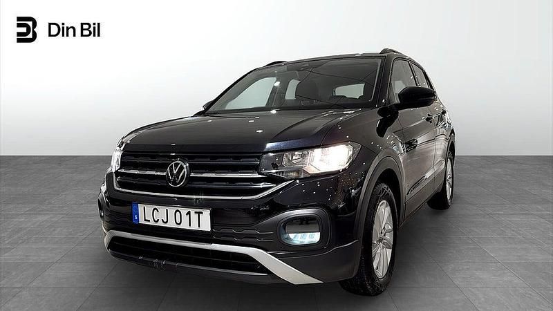Svart Begagnad 2023 VW T-Cross SUV | 189 900 kr (Marknadspris) - Bild 1/4