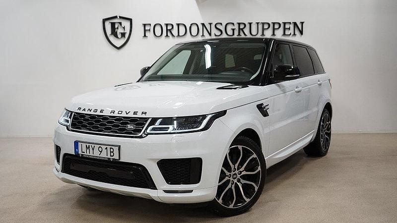 Vit Begagnad 2019 Land Rover Range Rover Sport SUV | 529 800 kr (Superpris) - Bild 1/4