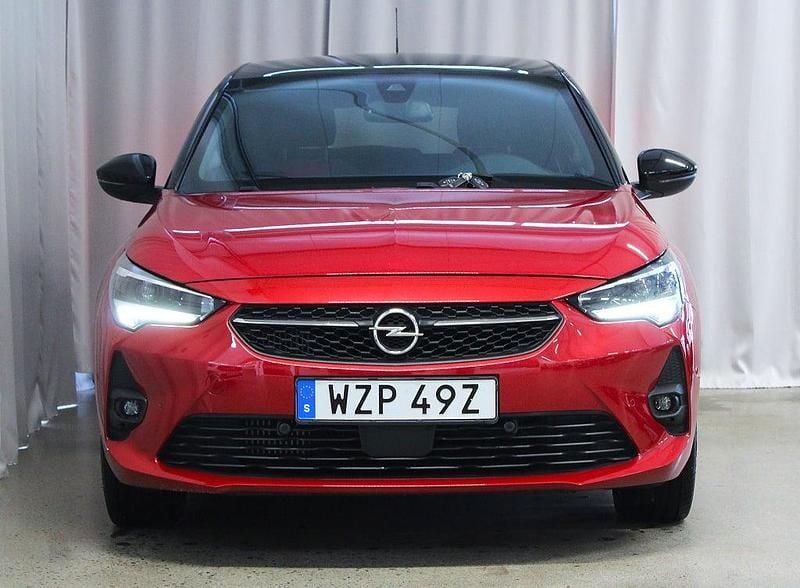 Begagnad Opel Corsa GS Line 131 HK (96 kW) 2019 Röd Halvkombi