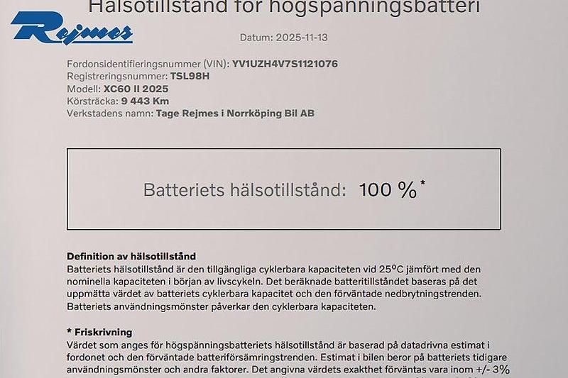 Svart Begagnad 2024 Volvo XC60 Ultra SUV | 609 900 kr (Dyr) - Bild 1/1