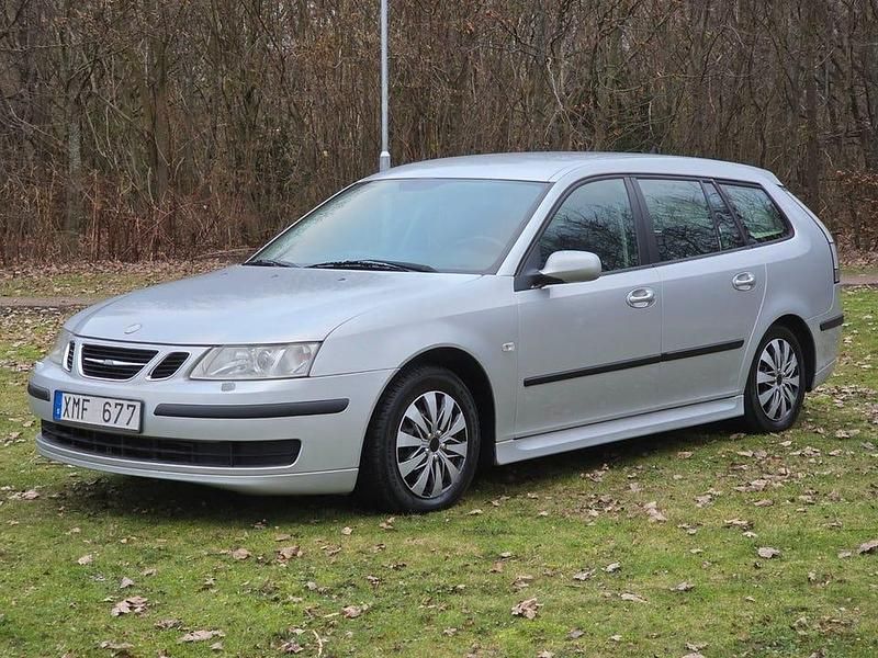 Begagnad Saab 9-3 Linear 150 HK (110 kW) 2006 Grå Kombi