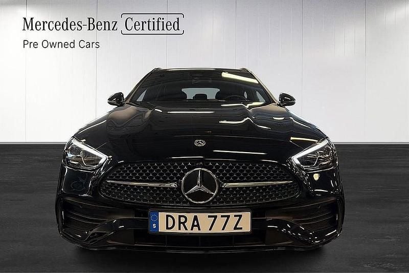 Begagnad Mercedes C300e AMG 317 HK (233 kW) 2025 Svart Kombi