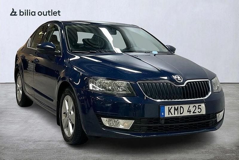 Begagnad Skoda Octavia 110 HK (80 kW) 2016 Blå Sedan
