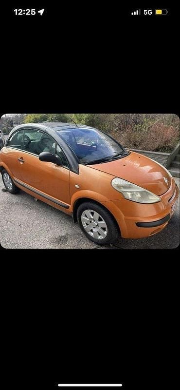 Orange Begagnad 2004 Citroën C3 Pluriel Cab | 34 000 kr - Bild 1/4