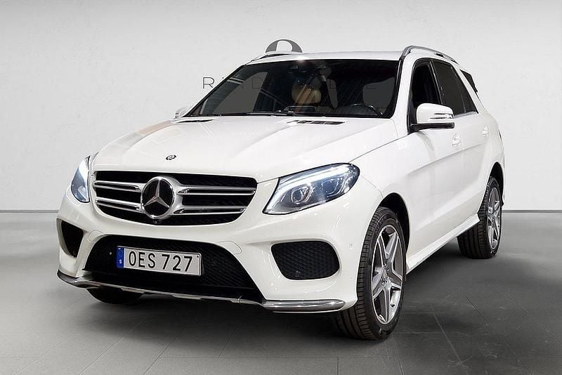 Vit Begagnad 2016 Mercedes GLE350 AMG SUV | 274 900 kr (Dyr) - Bild 1/3