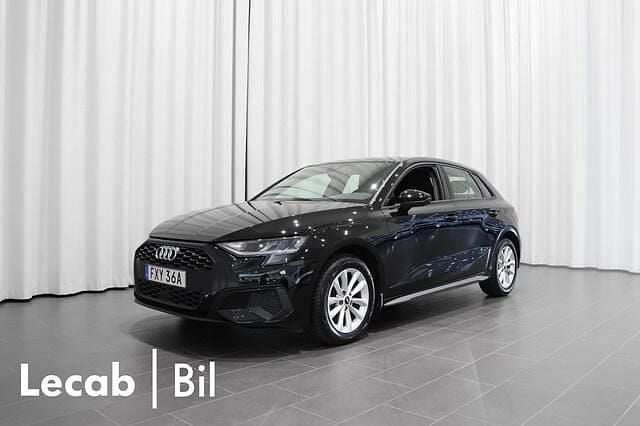 Brilliantsvart Begagnad 2022 Audi A3 Proline | 269 500 kr (Marknadspris) - Bild 1/4