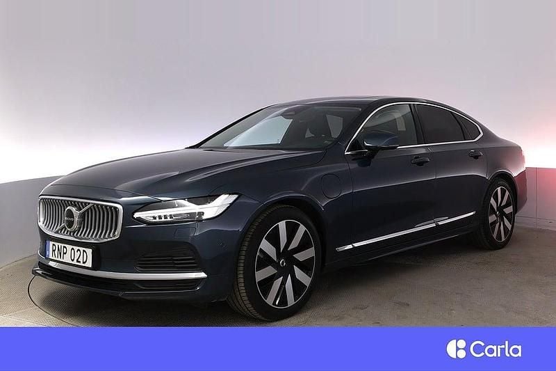 Mörkblå (blå) Begagnad 2024 Volvo S90 Ultimate Sedan | 482 900 kr (Superpris) - Bild 1/4