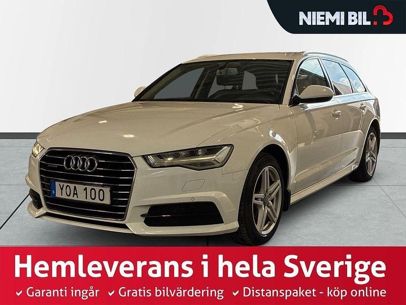Vit Begagnad 2018 Audi A6 Comfort Kombi | 209 900 kr (Superpris) - Bild 1/3
